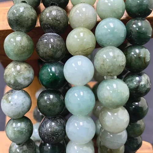 Vista 401 de Gem Avenue Handmade Round Bead Stretch Bracelet Unisex Natural Stone Beaded Jewelry for Men & Women, Elastic Wristband for Daily Wear