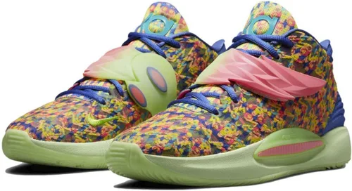 Vista 15 de Nike KD 14 Gris Lobo 2021 CW3935-100