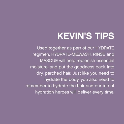 Vista 6 de KEVIN.MURPHY HYDRATE-ME.RINSE - Acondicionador hidratante para cabello normal y seco - Reparación del cabello - Acondicionador seguro