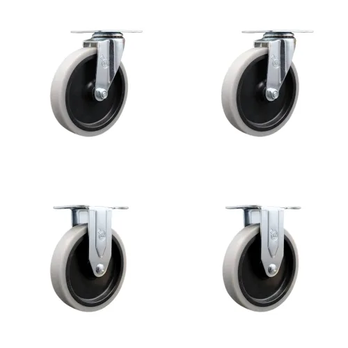 Vista 23 de Service Caster Marca – Compatible con/reemplazo para – Carritos de limpieza de conserje – Se adapta a la mayoría de carritos de limpieza Rubbermaid