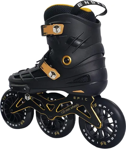 Vista 4 de Epic Skates Patines en línea de velocidad de 3 ruedas Engage de 125 mm