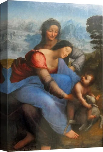 Vista 51 de wall26 Lienzo impreso para pared, diseño de Salomé y San Juan Bautista, por Solario, Historia del Renacimiento, ilustraciones de bellas artes, arte