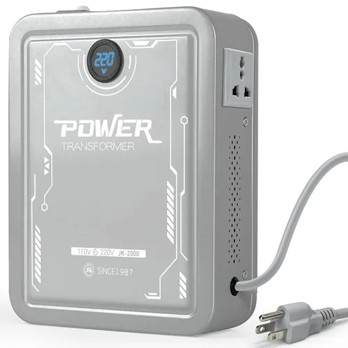 Vista 8 de SUNSHUN Convertidor de 500 W 110 V a 220 V Transformador de voltaje elevador 110 V/120 V a 220 V/240 V con 2 enchufes de salida