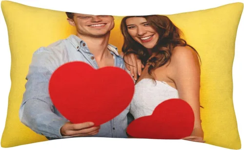 Vista 12 de Funda de almohada personalizada, almohada de fotos de amor, diseño personalizado de fotos o texto, regalos personalizados para cualquier imagen