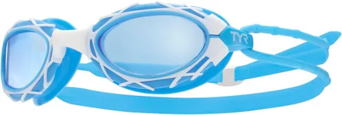 Vista 13 de TYR Nest Pro - Gafas de natación – Diseño inspirado en el estadio olímpico de Pekín 2008, visión periférica amplia, antivaho y protección UV
