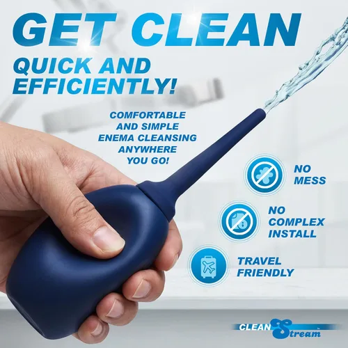 Vista 2 de cleanstream Flex punta Limpieza Enema foco por cleanstream