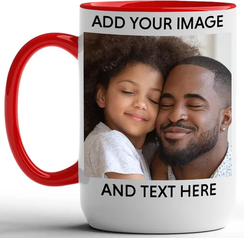Vista 17 de GotPrint Taza con foto personalizada, regalos personalizados, carga de imagen y texto, logotipo de la empresa, nombre, idea de regalo personalizada