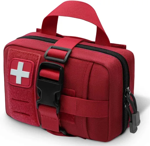 Vista 16 de Molle Rip Away Ifak bolsa táctica de primeros auxilios bolsa de utilidad médica EMT bolsa sólo