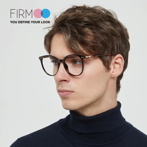 Vista 5 de Firmoo Gafas de lectura para computadora multienfoque progresivas fotocrómicas 2.5, gafas de sol con bloqueo de luz azul tortuga UV400