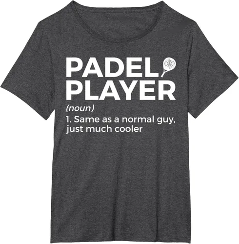 Vista 29 de Camiseta de Padel Player Definition Padel Tenis, Negro