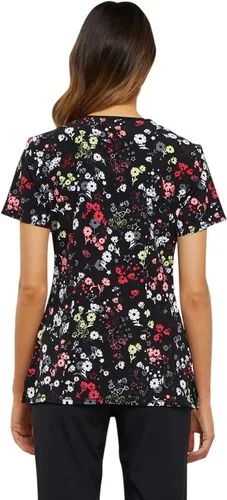 Vista 2 de CHEROKEE Infinity CK609 - Camiseta de cuello redondo para mujer