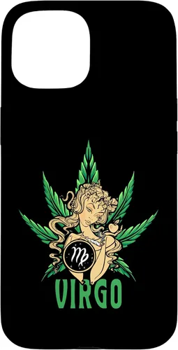 Vista 6 de Zodiac Stoner Vibes: Virgo Cannabis Weed Horoscope Design Case para iPhone 17