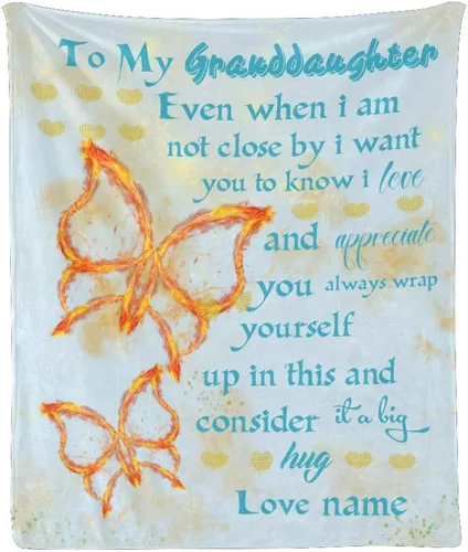 Vista 5 de Custom Blanket with Name Personalized to My Mom Soft Fleece Throw Blanket for Gifts (50 X 60 inches)
