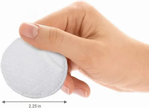 Vista 5 de ForPro Professional Collection ForPro - Rondas de algodón cosido de alta calidad, almohadillas de algodón 100% puro para quitar maquillaje, esmalte