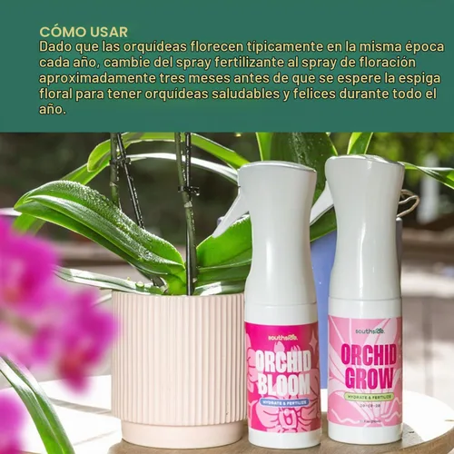 Vista 7 de Fertilizante Orchid Bloom de Southside – 16 onzas – Fomenta las flores con nutrición y humedad precisas – Fórmula suave, espray continuo premium