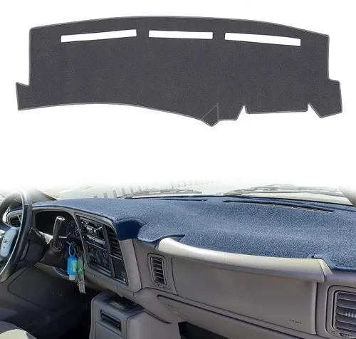 Vista 7 de Cubierta de tablero para Chevrolet Silverado/GMC Sierra 1999-2006 Beige