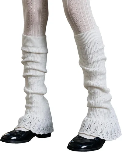 Vista 17 de Sexybody Calentadores de piernas para mujer, Y2K Kawaii con estampado de araña, gótico, Harajuku, Lolita, elegantes y bonitos, calcetines japoneses