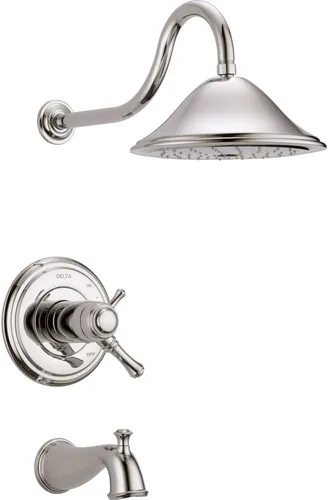 Vista 6 de Delta Faucet - T17T497-CZ, de 20.69 x 9.38 x 20.69 pulgadas, bronce champán