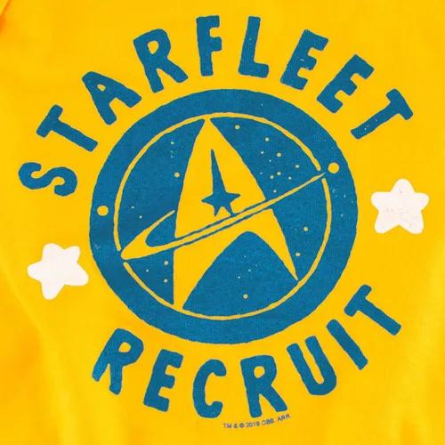 Vista 6 de Popfunk Star Trek Graphic - Mono para bebé