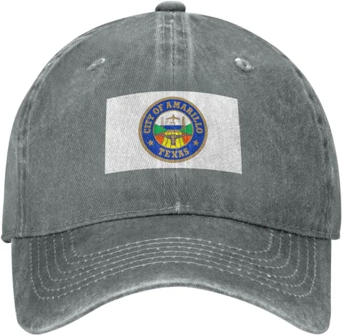 Vista 11 de Amarillo Texas Seal Baseball Cap for Men Women Hats Adjustable Dad Hat Cotton Caps