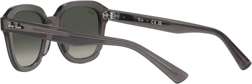 Vista 5 de Ray-Ban Gafas de sol unisex ópalo gris oscuro, lentes grises, 2.008 in