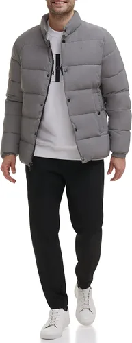 Vista 9 de Calvin Klein Chaqueta acolchada, para hombre, abrigo de invierno, resistente al agua