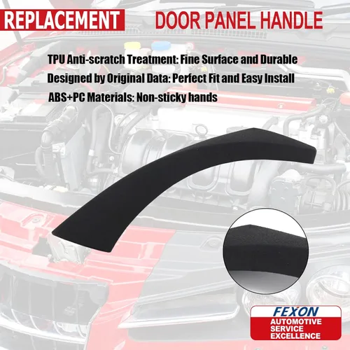 Vista 4 de Manija de panel interior y cubierta exterior para tirador de puerta Compatible with BMW E90 E91 E92 E93 3 Series Fits BMW 323 325 328 330 335