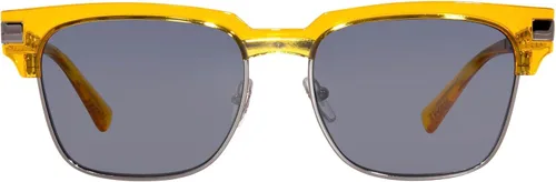 Vista 2 de Versace VE4447 541280 Gafas de Sol Transparente AmarilloAzul Oscuro Forma Cuadrada 2.165 in, Transparente Amarillo Azul Oscuro