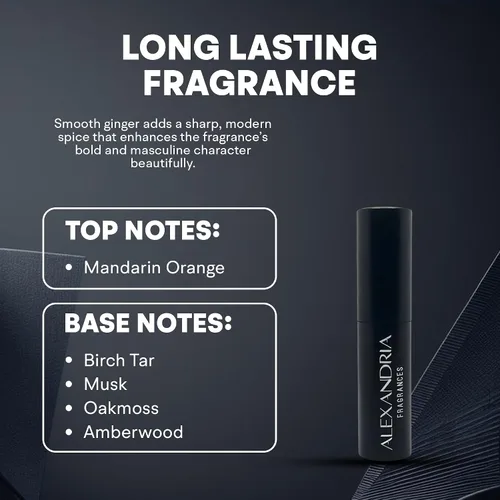 Vista 5 de Alexandria Fragrances Brasilia - Perfume de colonia para hombre, fragancias de compuestos de agua y aroma de larga duración, elegante colonia