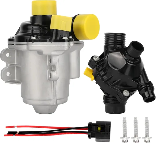 Vista 17 de Bomba de agua de motor eléctrico compatible con BMW 328i 528i X3, X5 428i 228i X1 X4 Z4 2012-2017 228i/328i/428i/528i xDrive, bomba de refrigerante