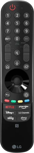 Vista 8 de LG Pantalla plana con procesador Smart TV 4K de 55 pulgadas clase OLED serie B4 con control remoto mágico alimentado por IA con Alexa incorporado