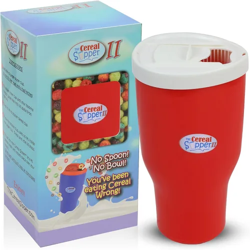 Vista 9 de Cereal Sipper II Azul y Naranja