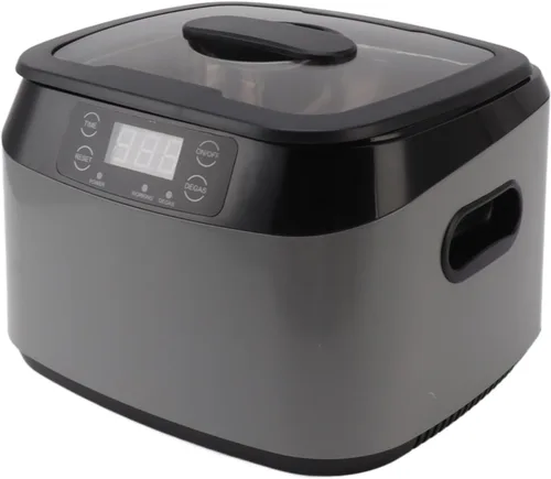 Vista 4 de TOPINCN Limpiador de joyas de 70 W, tecnología potente, pantalla de temporizador digital, diseño portátil, acero inoxidable, capacidad de 40.6 fl oz