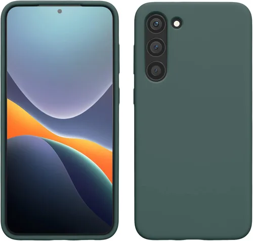 Vista 172 de kwmobile Funda compatible con Samsung Galaxy S9 - Funda de silicona TPU con acabado suave - Blue Reef