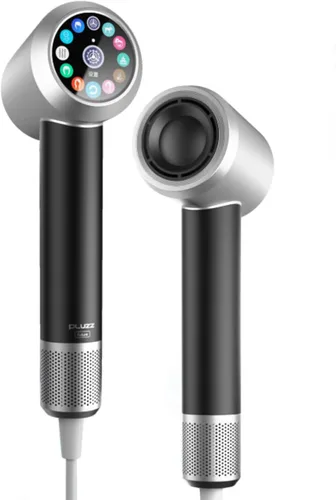 Vista 9 de Secador de pelo profesional con difusor para cabello rizado, secador iónico negativo de 1,312.3 ft para secado rápido, motor sin escobillas de alta