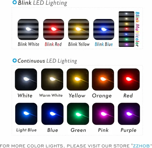 Vista 5 de 50 piezas pre-cableadas micro LED pre-soldadas 0402 SMD LED con accesorios de montaje para la construcción de modelos principiantes