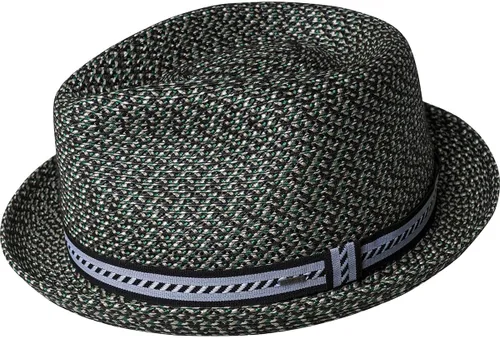 Vista 12 de Bailey of Hollywood Mannes - Sombrero trenzado Fedora Trilby para hombre Amphora