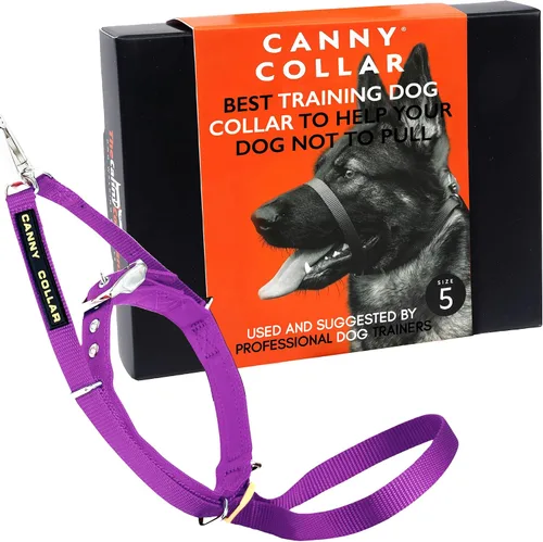 Vista 25 de Canny Gentle - Collar de cabeza de entrenamiento para perros sin tirones, color negro, talla 4 Kind, safe, comfortable & gentle, trains your dog