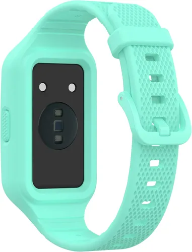 Vista 7 de Compatible con Huawei Band 7 Band con funda, correa de repuesto deportiva suave de color lindo con cubierta protectora para Huawei Band 7/Band 7