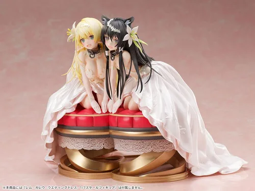 Vista 10 de FuRyu How NOT to Summon a Demon Lord: Shera (versión de boda) Figura de PVC a escala 1:7, multicolor, 8 pulgadas