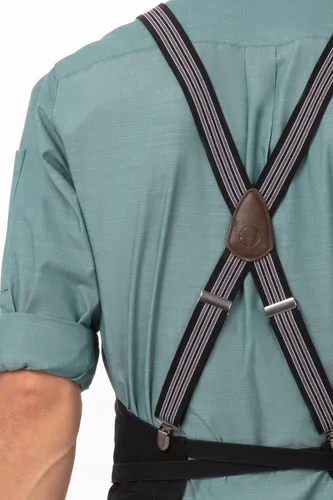Vista 6 de Chef Works Berkeley Bib Work Utility Apron