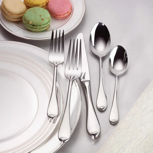 Vista 2 de Gorham 5 piezas Studio Place Setting, Plata
