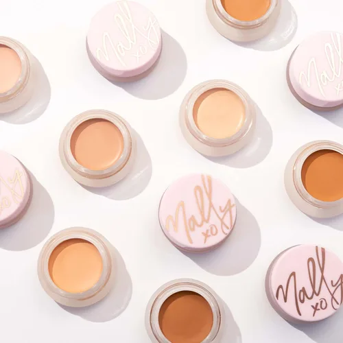 Vista 6 de Mally Beauty Corrector Stress Less Performance - Cobertura profunda para construir - Formulado con niacinamida - Ilumina e hidrata - Cubre