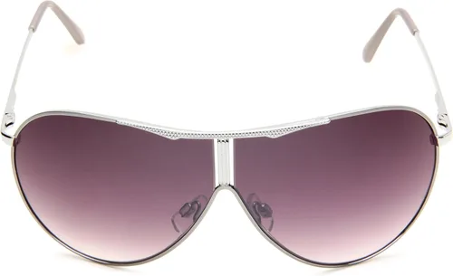 Vista 2 de Southpole 349sp Women's Metal Uv Protective Aviator Pilot Shield Sunglasses. Cool Gifts for Her, 129 Mm