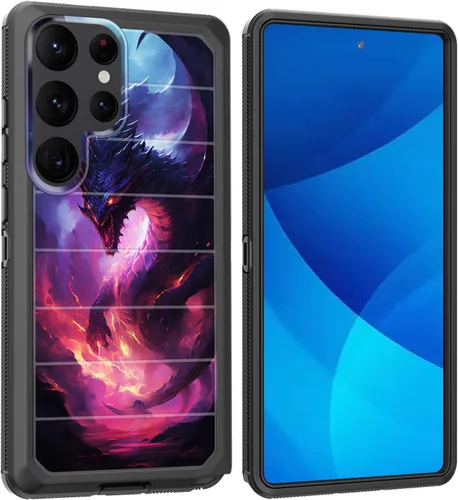 Vista 39 de Funda para Galaxy A15 5G, cuerpo completo, protección contra caídas, a prueba de polvo, resistente de 3 capas, militar, resistente, duradera
