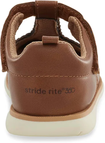 Vista 3 de Zapatillas planas Stride Rite 360 para niños Lacey 2.0 Canela