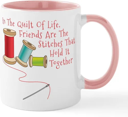 Vista 85 de CafePress Ascii - Taza de café de cerámica, taza de té, 11 onzas