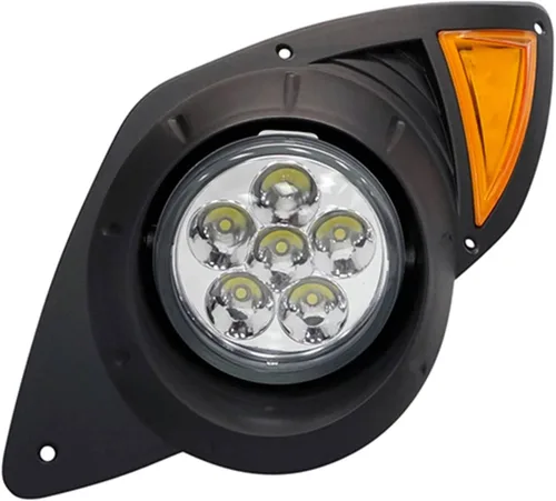 Vista 3 de Red Hawk LGT-307L Kit de luces compatible con/repuesto para carritos de golf Yamaha Drive 2007-2016, 12V-48V