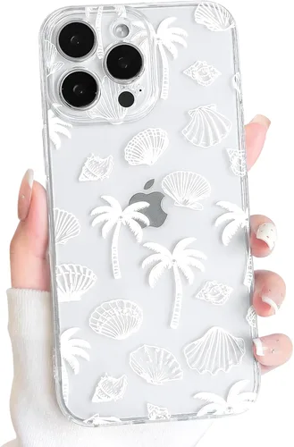 Vista 61 de NITITOP Funda para iPhone 13 Clear Sea Animal - Pez negro Pescado Negro
