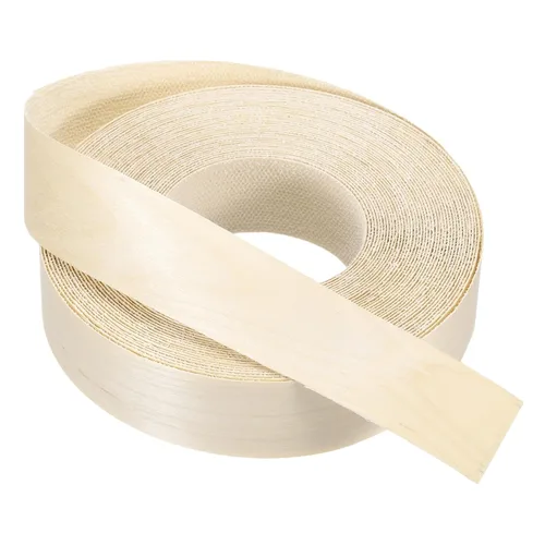 Vista 72 de PATIKIL Bandas de borde de abedul, cinta de chapa de madera de 1-1/2 pulgadas x 25 pies, bandas de borde de madera contrachapada flexible prepegadas